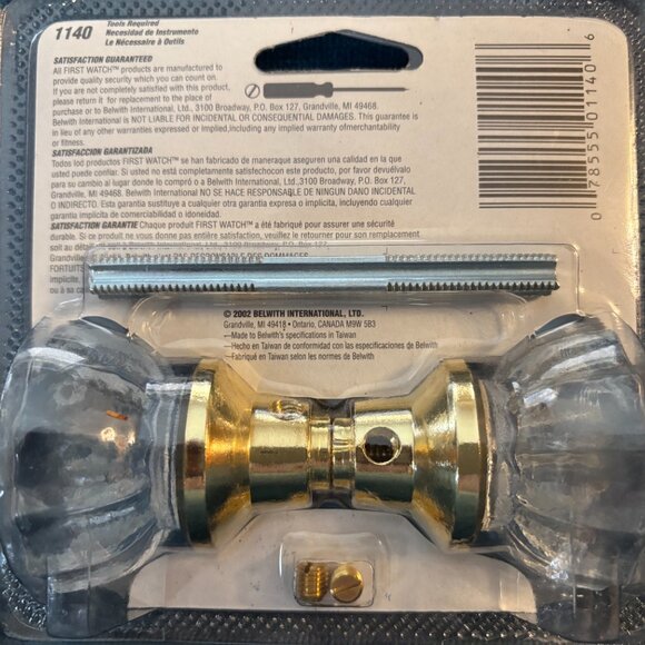 New Clear Glass Doorknobs (3) - Picture 3 of 3